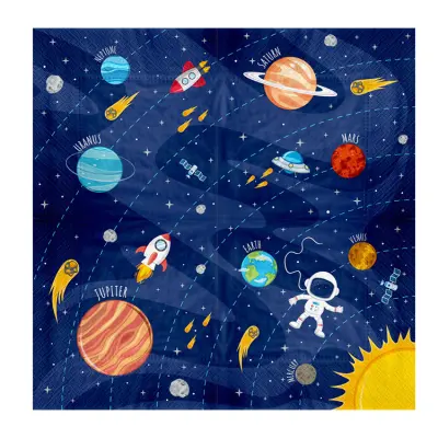 Rymden Servetter 10-pack