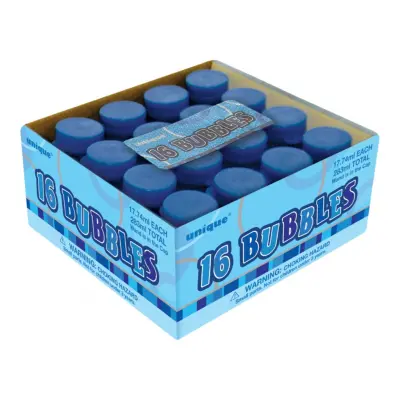 Såpbubblor Blå - 16-pack