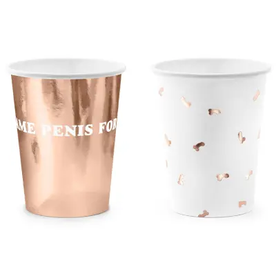 Same Penis Forever Pappersmugg 6-pack