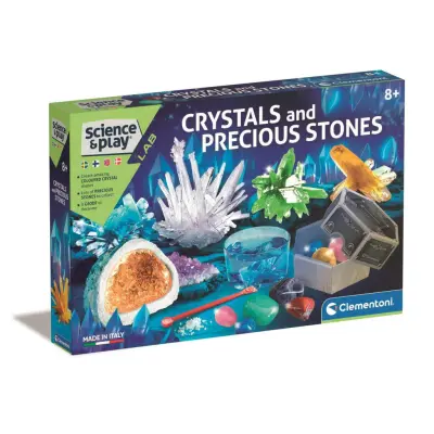 Science&Play Crystals and Precious Stones (SE/NO/DK/FI) - Clementoni -  Leksaksaffären