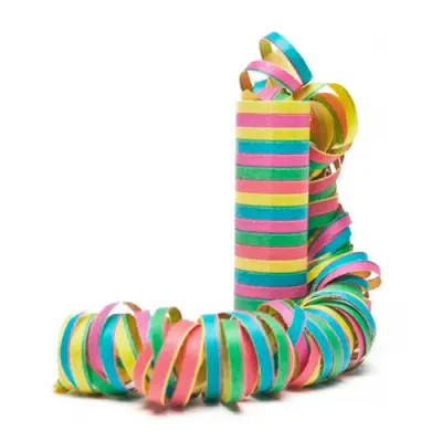 Serpentin Multifärgad 2-pack