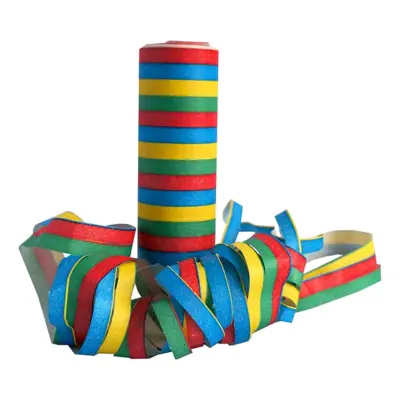 Serpentiner Flerfärgade