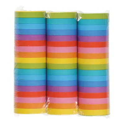 Serpentiner Regnbågsfärgade - 3-pack