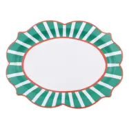 Serveringsbricka Grön/Orange