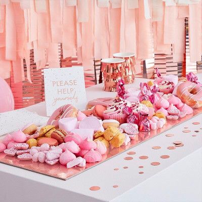 Serveringsfat Kit Roséguld