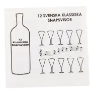 Servett med Snapsvisor