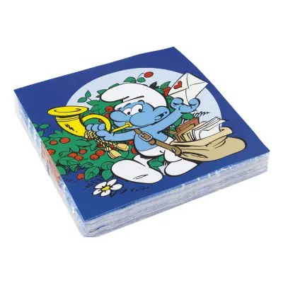 Servett Smurfarna - 20-pack