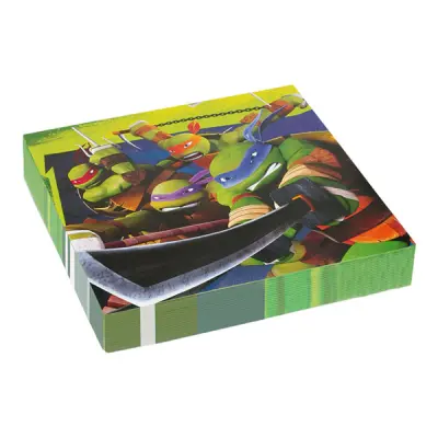 Servetter Turtles - 20-pack