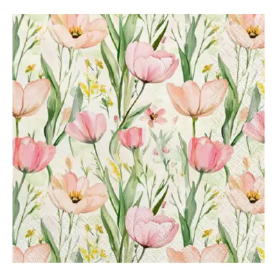 Servetter Ängsblommor - 20-pack