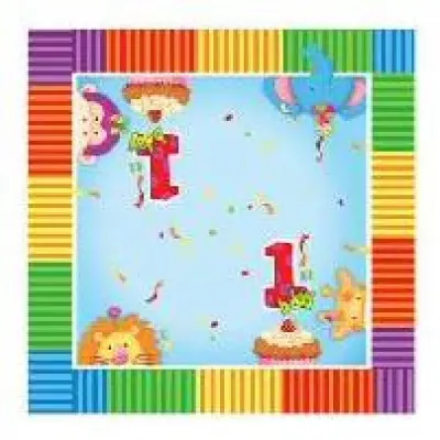 Servetter 1 årskalas 16-pack