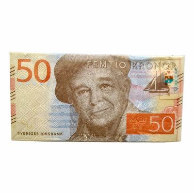 Servetter 50-kronorssedlar - 10-pack