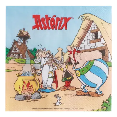 Servetter Asterix - 20-pack