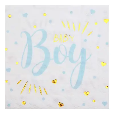 Servetter Baby Boy - 20-pack