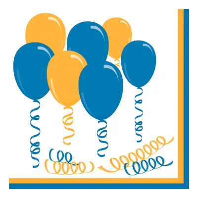 Servetter Ballonger Sverige - 20-pack