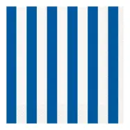 Servetter Blå/Vit Randiga - 16-pack