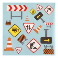 Servetter Construction Party - 20-pack