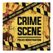 Servetter Crime Scene - 20-pack