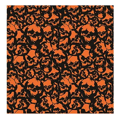 Servetter Döskallar Orange - 20-pack