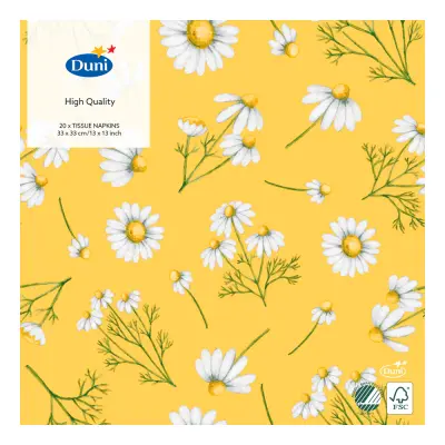 Servetter Daisy Gul