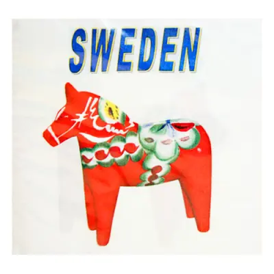 Servetter Dalahäst - 20-pack