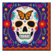 Servetter Day of the Dead - 16-pack