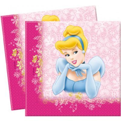 Servetter, Disney Princess, 20 st