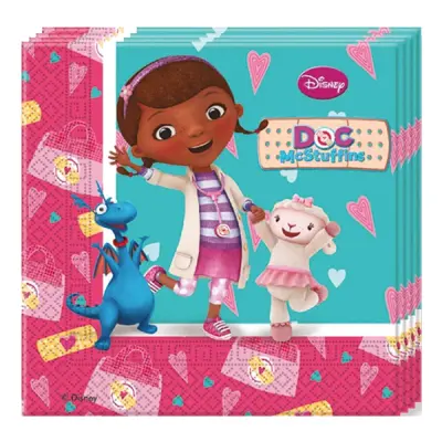 Servetter Doc McStuffins - 20-pack