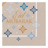 Servetter Eid Mubarak - 16-pack