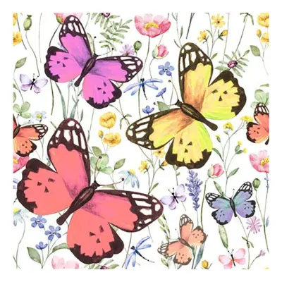 Servetter Fjärilar - 20-pack