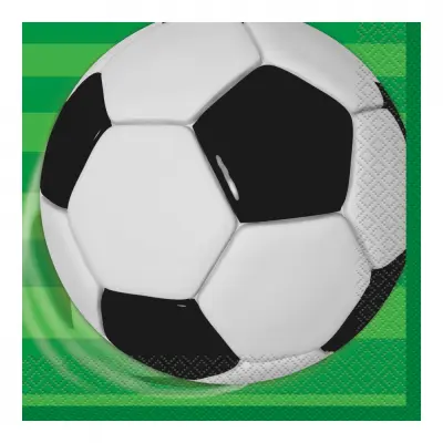 Servetter Fotboll - 16-pack