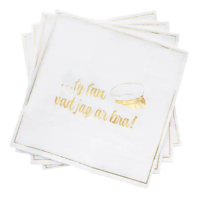 Servetter Fyfan Vad Jag Är Bra - 16-pack