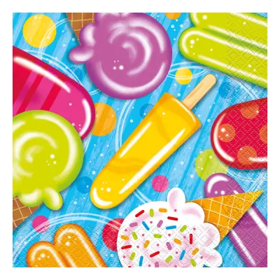 Servetter Glassparty - 16-pack