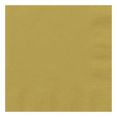 Servetter Guld - 50-pack