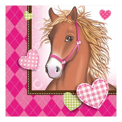 Servetter Häst - 20-pack