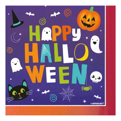 Servetter Halloween Friends - 16-pack