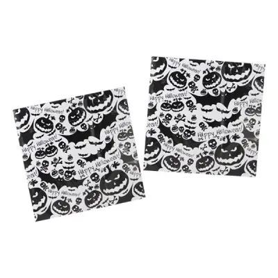 Servetter Halloween Svart/Grå - 20-pack