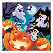 Servetter Halloweenkalas - 12-pack