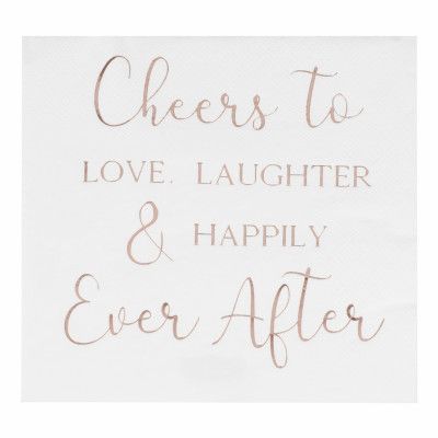 Servetter Happily Ever After - 16-pack