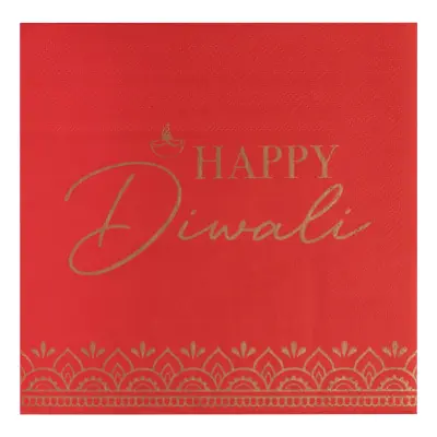 Servetter Happy Diwali - 16-pack