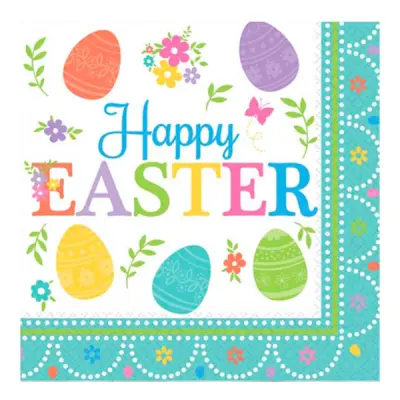 Servetter Happy Easter - 16-pack