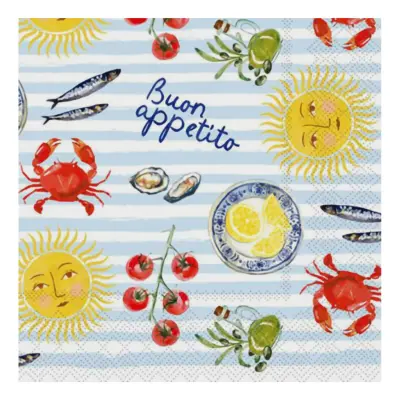 Servetter Havets Läckerheter - 20-pack