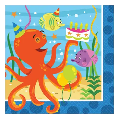 Servetter Havets Vänner - 16-pack