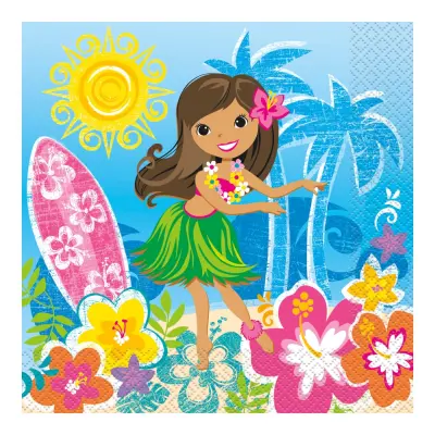 Servetter Hawaii - 16-pack