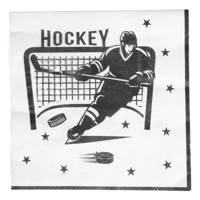 Servetter Hockey - 16-pack