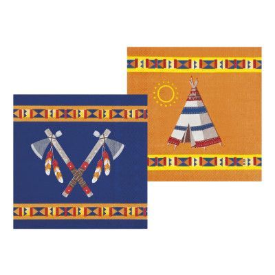 Servetter Indian - 12-pack