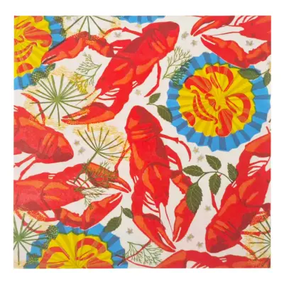 Servetter Kräftskiva - 16-pack