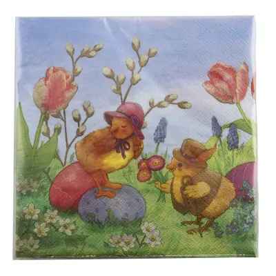 Servetter Kycklingpar - 20-pack