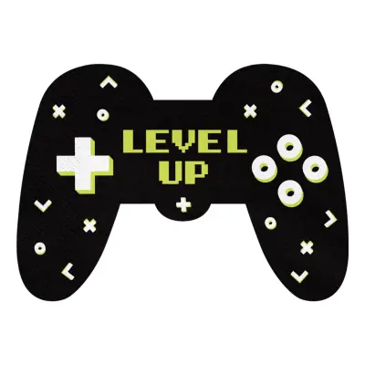 Servetter Level Up Spelkontroll - 12-pack