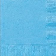 Servetter ljusblå 20-pack