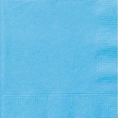 Servetter ljusblå 20-pack